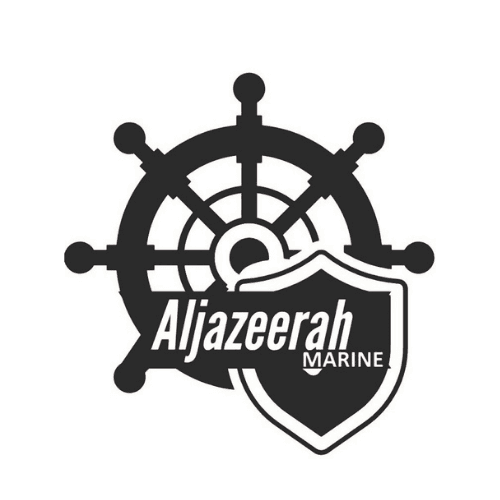 Al Jazeera Marine Equipment Trading logo — brand architected by Munavar Sahad, Digital Business Architect Dubai